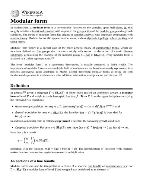 modular forms - A recommended roadmap to Fermat's … - wintechmobiles.com