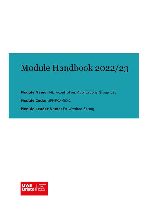 MODULE HANDBOOK - Sepuluh Nopember Institute of Technology - wintechmobiles.com