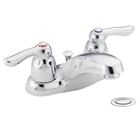 MOEN 4925 CHT 2H LAV WH LVR WA 1/2 CHR at Shop with TPW …