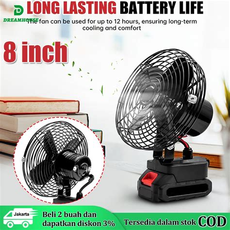 MOKETA 48V Kipas Besi Kipas Darurat 8 inci Kipas baterai lithium ... - wintechmobiles.com