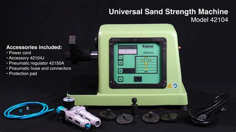 Molding Sand Strength Testing Machine Universal Sand Strength Test ... - wintechmobiles.com
