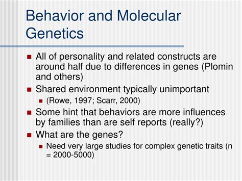 Molecular genetics in psychology and personality neuroscience: On ... - muktibox.com