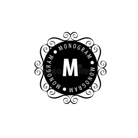 Monogram Frame Stock Illustrations - Dreamstime - muktibox.com