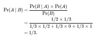 Monty Hall problem solution using Bayes theorem - wintechmobiles.com