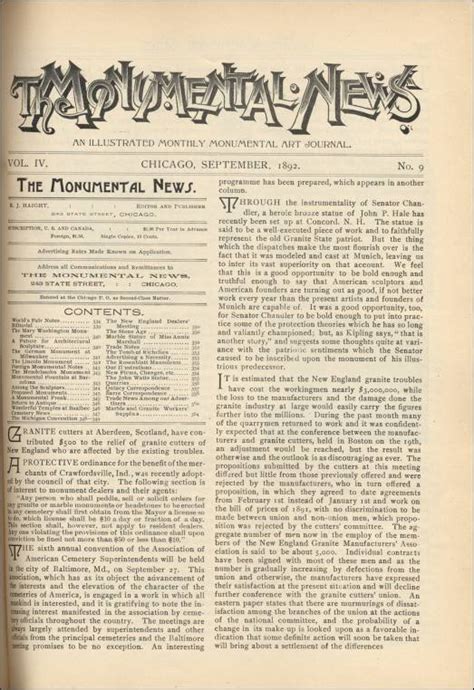 Monumental Magazines Available Online - Quarries and … - muktibox.com