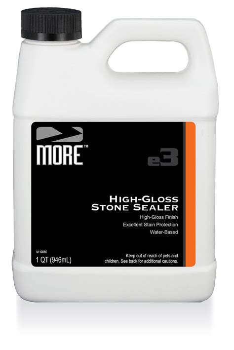 MORE® High-Gloss Stone Sealer - MORE Surface Care - muktibox.com