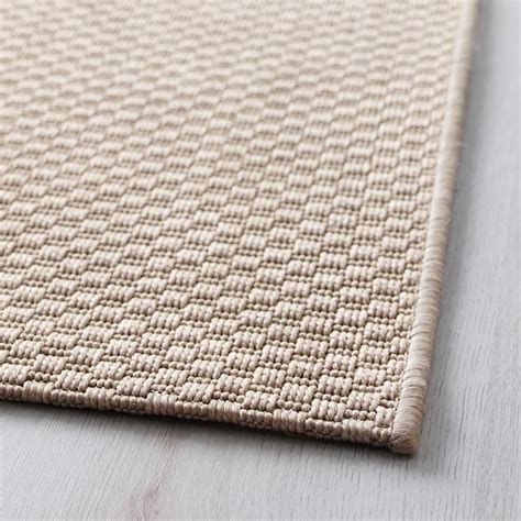 MORUM Rug flatwoven, in/outdoor, beige, 6