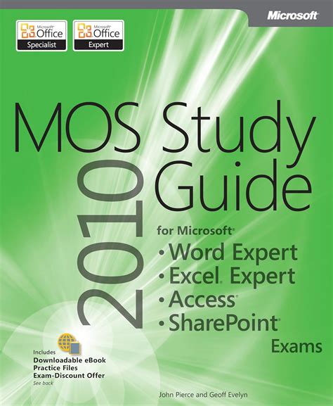 Full Download Mos 2010 Study Guide For Microsoft Word Expert Excel Expert Access And Sharepoint By John Pierce Free Online E Book