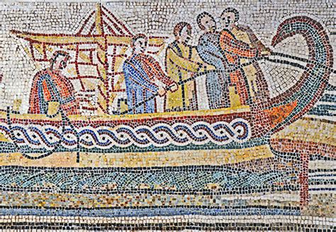 Mosaics depicting Roman ports and maritime trade - wintechmobiles.com