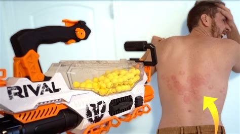 MOST PAINFUL NERF SHOT! (New Rival!) - YouTube