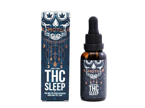 MOTA: THC SLEEP TINCTURE - Ciao 420 Roots