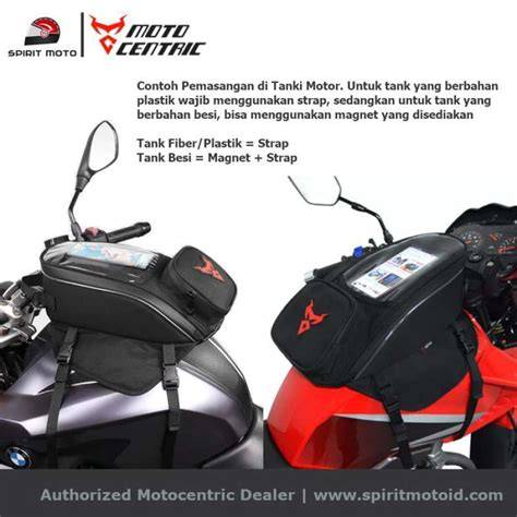 Motocentric Tank Bag with Phone Holder | Tas Tangki Motor Touring ... - raincitystudios.com