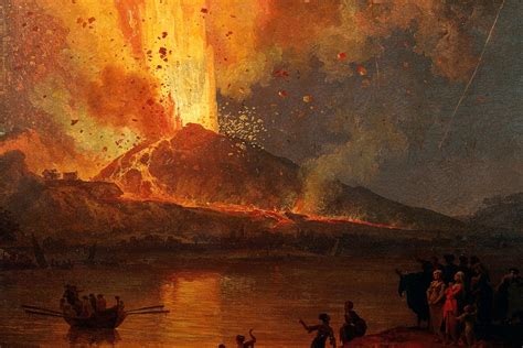 Mount Vesuvius Eruption Illustration Pompeii - wintechmobiles.com