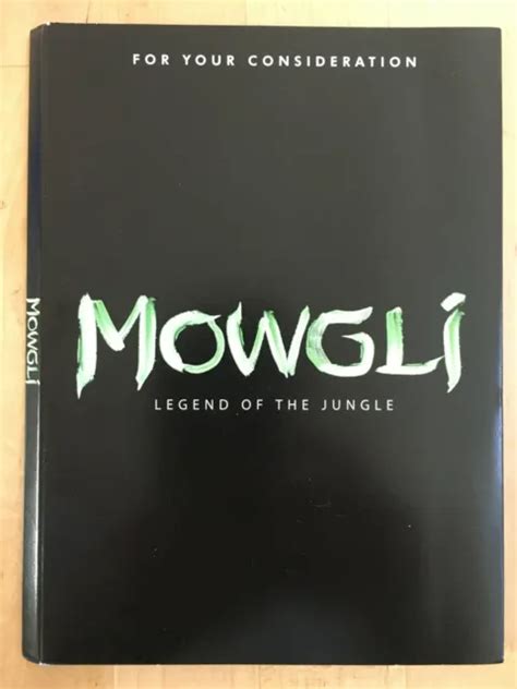 MOWGLI Legend of the Jungle Netflix FYC BLU-RAY (not DVD