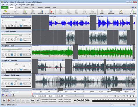 MP3 Software - Record, Edit, Mix, Convert & Share MP3s - NCH