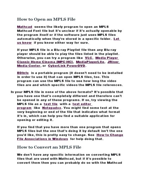 MPLS File What It Is How to Open One 