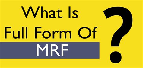 MRF Tyre Full Form Full forms full form of a to z full forms list of
