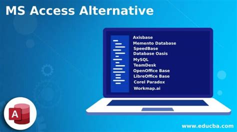 MS Access Alternative Learn the top 10 Alternatives of MS …