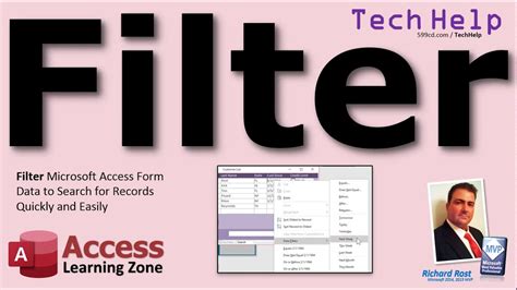 MS Access Filter Search Records By Date on Form - YouTube