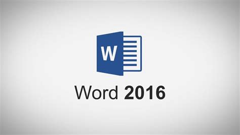 MS Word 2016 