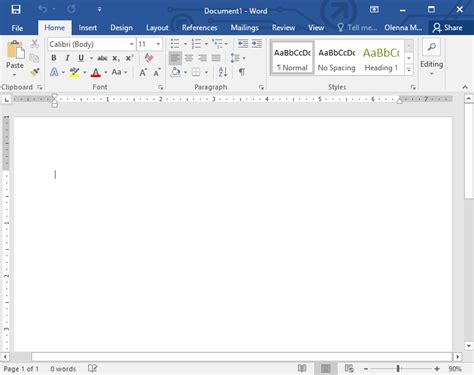 MS Word 2016 web site