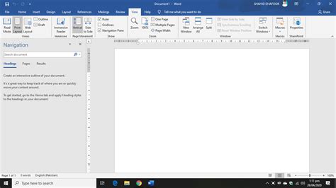 MS Word Tutorial Letterhead Design in Ms Word 2019 How to Make