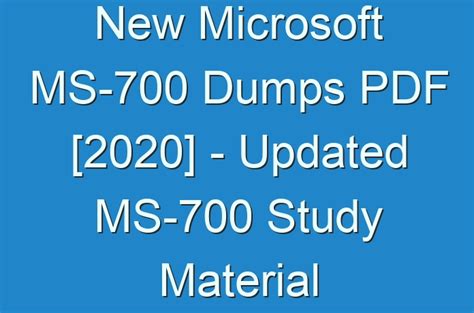 MS-700 Dumps Deutsch