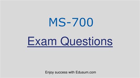 MS-700 PDF Testsoftware