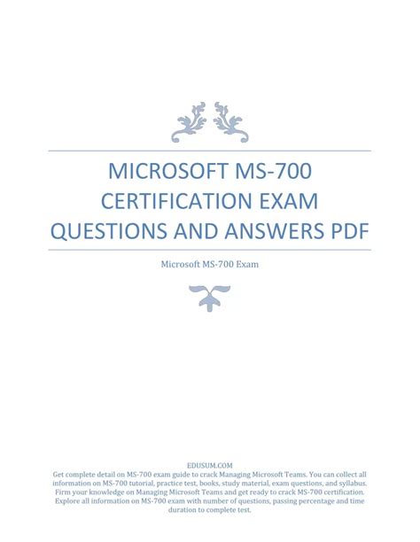 MS-700 Prüfungsaufgaben