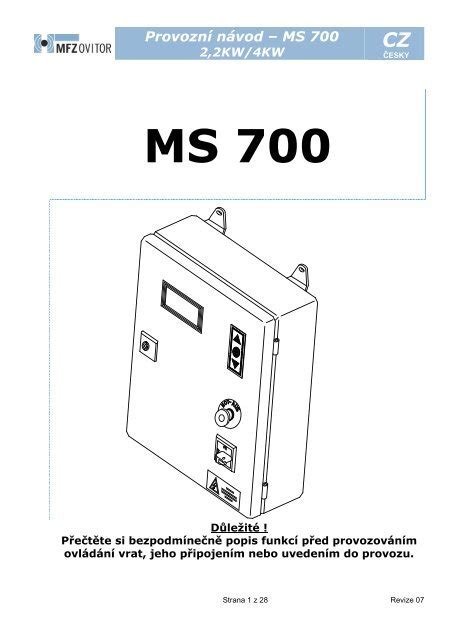 MS-700-KR PDF