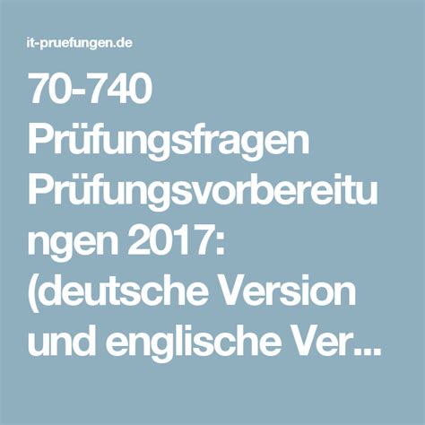 MS-740 Deutsche Prüfungsfragen