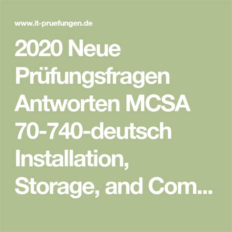 MS-740 Prüfungsfragen