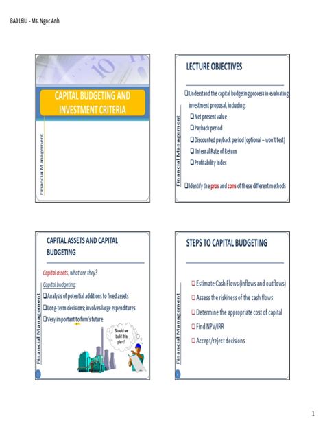 MS-Capital-Budgeting-Lecture-Exercises 2 (pdf) - CliffsNotes - muktibox.com