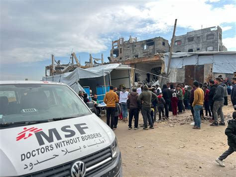 MSF warns of continued Zionist attacks on Gaza Strip