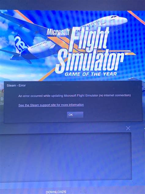 MSFS won’t start (no internet); even though it’s connected