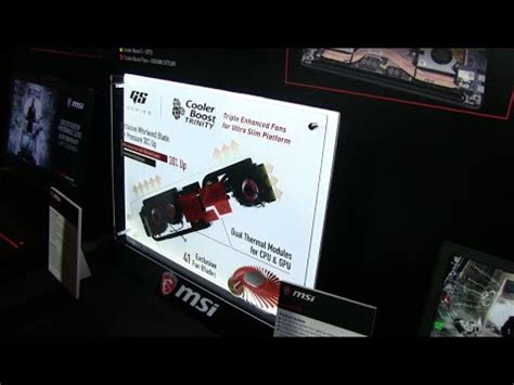 MSI Cooler Boost Technology at work - YouTube