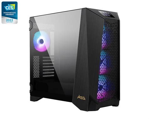 MSI MEG PROSPECT 700RL RGB Tempered Glass USB 3.2. 