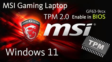 MSI Unveils Huge List of Windows 11 TPM 2.0 Compliant …