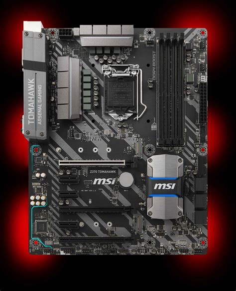 MSI Z370 TOMAHAWK LGA 1151 (300 Series) Intel Z370 HDMI Motherboard …