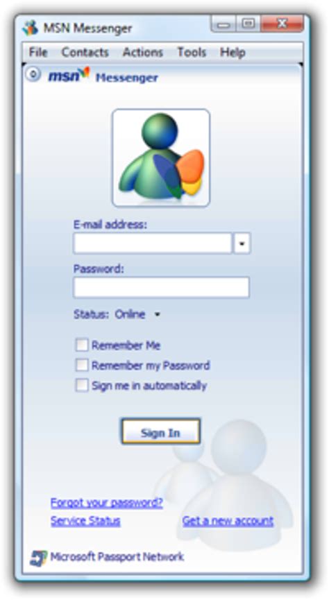 MSN Messenger İndir.
