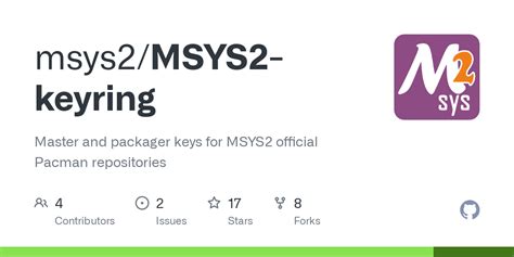 MSYS2 Keyring - MSYS2