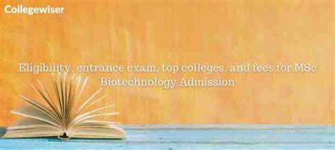 MSc Admission Process, Eligibility, Entrance Exams, Top Colleges ...