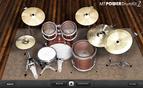 MT Power Drum Kit Plugin sampler gratuito AU VST