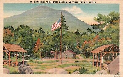 MT. KATAHDIN FROM CAMP BAXTER, MAINE eBay