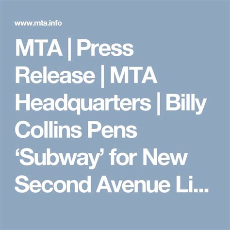 MTA Press Release MTA Headquarters MTA Deploys …