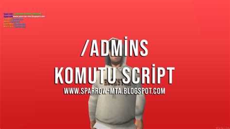 MTA SA /admins Komutu Scripti Blogger. 