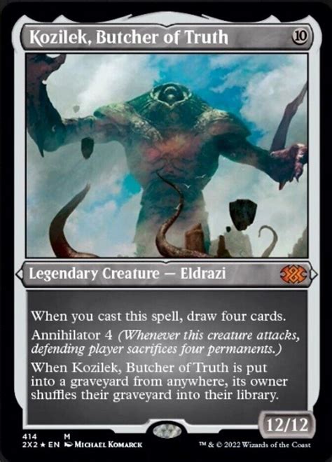 MTG Kozilek, Butcher of Truth - Near Mint Foil - Double Masters …