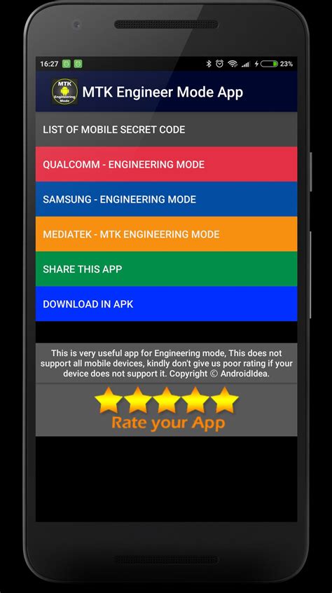 MTK Engineering Mode App APK APK for Android Download