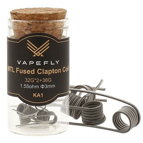 MTL Fused Clapton Wick, Wires and Cotton inTaste