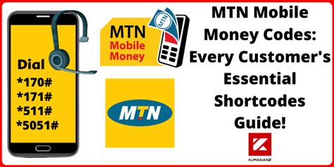 MTN Mobile Money Codes: Every Customer